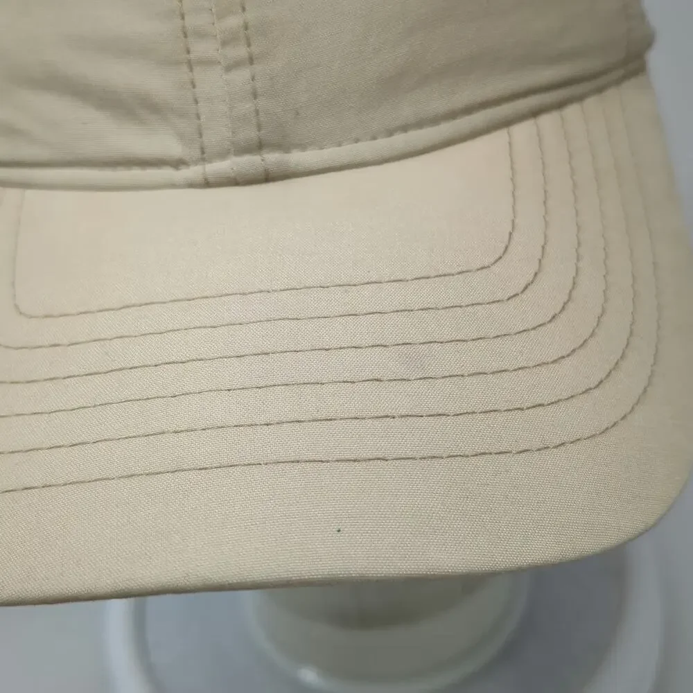 Dockers Baseball Cap Beige One Size Cotton Nylon Blend Slideback Strap Golf Hat